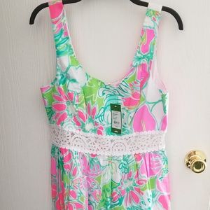 Lilly Pulitzer Don't Give A Cluck Rosemarie Dress